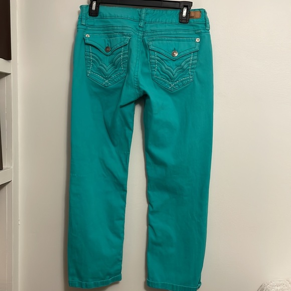 CAPRI UNIONBAY TEAL PANTS - Picture 4 of 5